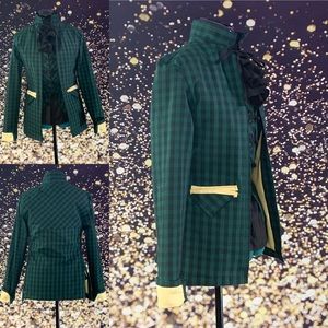 “Androg Plaid Blazer”